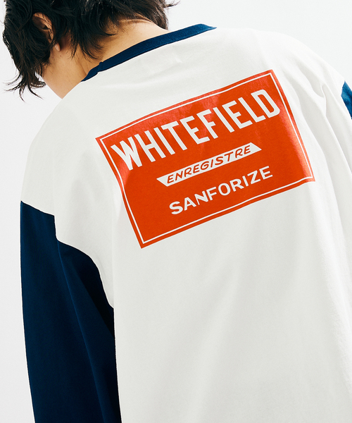 JOURNAL STANDARD(ジャーナルスタンダード)の「【WHITE FIELD/ホワイトフィールド】別注 ビンテージ バック プリント ロンT(Tシャツ/カットソー・メンズ・ネイビー/グリーン/レッド・MEDIUM/LARGE)」の11枚目の写真
