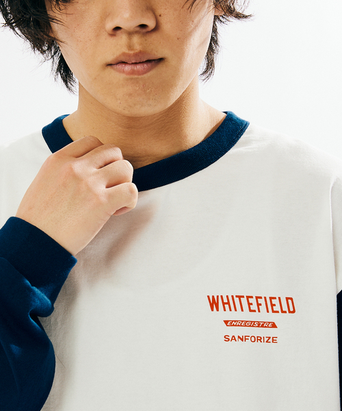 JOURNAL STANDARD(ジャーナルスタンダード)の「【WHITE FIELD/ホワイトフィールド】別注 ビンテージ バック プリント ロンT(Tシャツ/カットソー・メンズ・ネイビー/グリーン/レッド・MEDIUM/LARGE)」の15枚目の写真