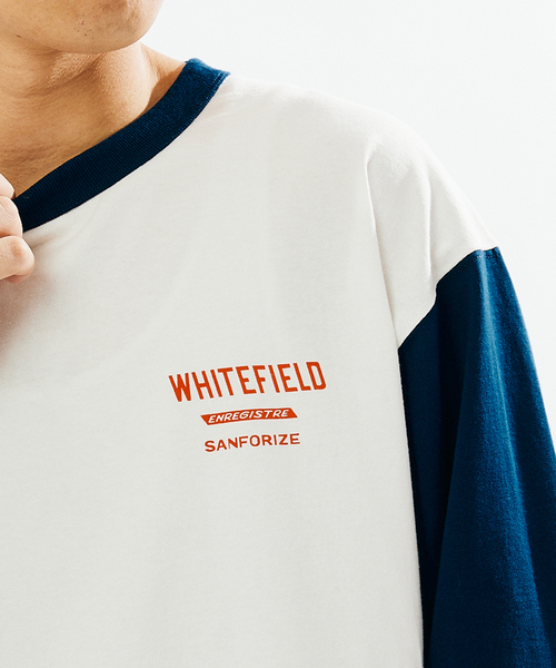 JOURNAL STANDARD(ジャーナルスタンダード)の「【WHITE FIELD/ホワイトフィールド】別注 ビンテージ バック プリント ロンT(Tシャツ/カットソー・メンズ・ネイビー/グリーン/レッド・MEDIUM/LARGE)」の16枚目の写真