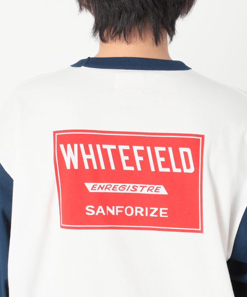 JOURNAL STANDARD(ジャーナルスタンダード)の「【WHITE FIELD/ホワイトフィールド】別注 ビンテージ バック プリント ロンT(Tシャツ/カットソー・メンズ・ネイビー/グリーン/レッド・MEDIUM/LARGE)」の20枚目の写真