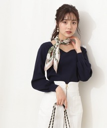 PROPORTION BODY DRESSING | スカーフ付きニット / 1212170210(ニット/セーター)