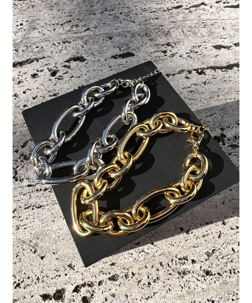 EGOIST（エゴイスト）の「2パターンミックスブレス（ブレスレット・レディース・シルバー/ゴールド・FREE）」の5枚目の写真