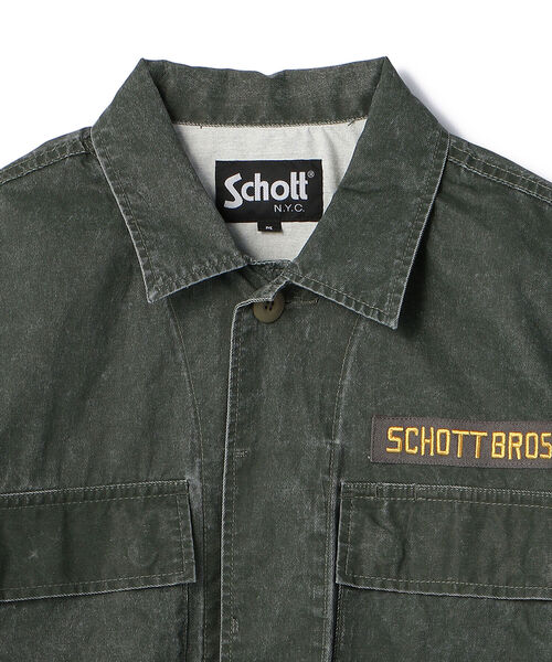 Schott ヴィンテージ加工ジャケット B.D.U Schott(ショット) / BDU Jacket/ヴィンテージ加工_BDUジャケット