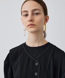 UNITED TOKYO | アシメフォームメタルイヤリング(イヤリング)