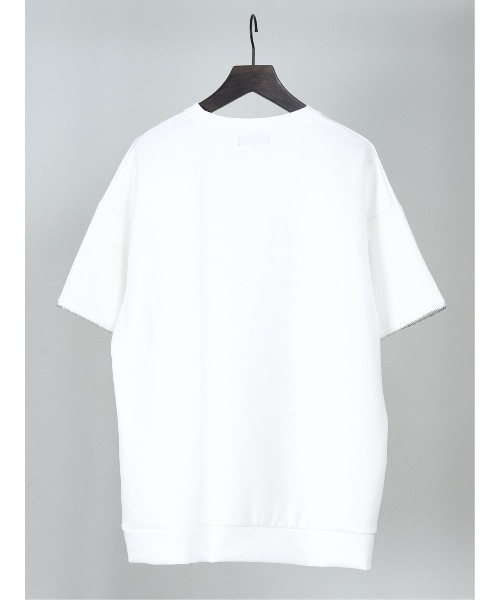 semantic design（セマンティックデザイン）の「セマンティックデザイン/semantic design 袖着脱 クルーネック 長袖ルーズインナーTシャツ（Tシャツ/カットソー・メンズ・ホワイト/ブラック・LARGE/MEDIUM/X-LARGE）」の8枚目の写真