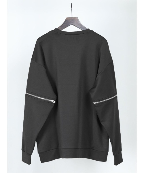 semantic design（セマンティックデザイン）の「セマンティックデザイン/semantic design 袖着脱 クルーネック 長袖ルーズインナーTシャツ（Tシャツ/カットソー・メンズ・ホワイト/ブラック・LARGE/MEDIUM/X-LARGE）」の11枚目の写真