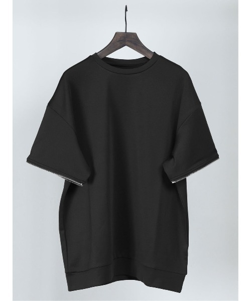 semantic design（セマンティックデザイン）の「セマンティックデザイン/semantic design 袖着脱 クルーネック 長袖ルーズインナーTシャツ（Tシャツ/カットソー・メンズ・ホワイト/ブラック・LARGE/MEDIUM/X-LARGE）」の9枚目の写真