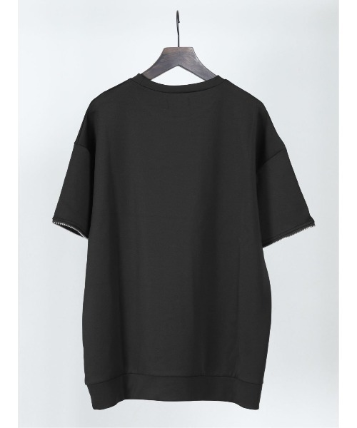 semantic design（セマンティックデザイン）の「セマンティックデザイン/semantic design 袖着脱 クルーネック 長袖ルーズインナーTシャツ（Tシャツ/カットソー・メンズ・ホワイト/ブラック・LARGE/MEDIUM/X-LARGE）」の10枚目の写真