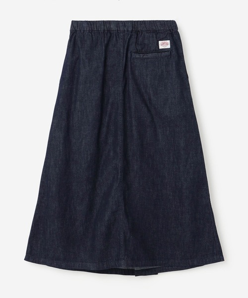DANTON（ダントン）の「DANTON | ライトデニム イージースカート WOMEN（デニムスカート・レディース・インディゴブルー・36）」の8枚目の写真