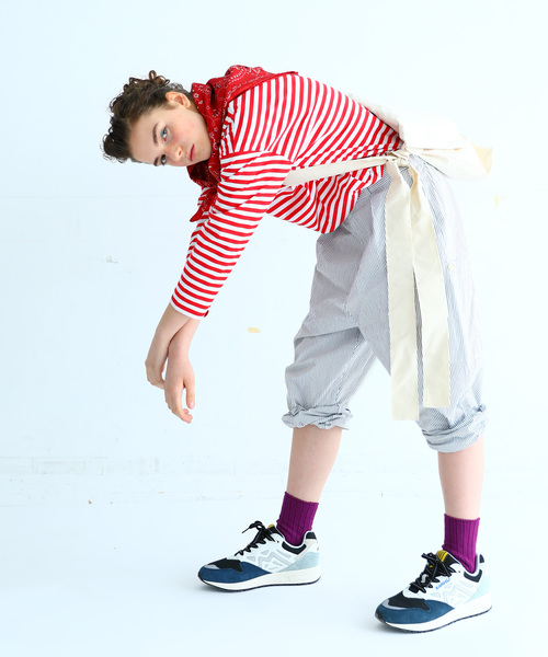 JOURNAL STANDARD LUXE(ジャーナルスタンダード ラックス)の「コットンボーダー ボートネックプルオーバー(Tシャツ/カットソー・レディース・レッド/グリーン/ブラック/ブラウン・FREE)」の18枚目の写真