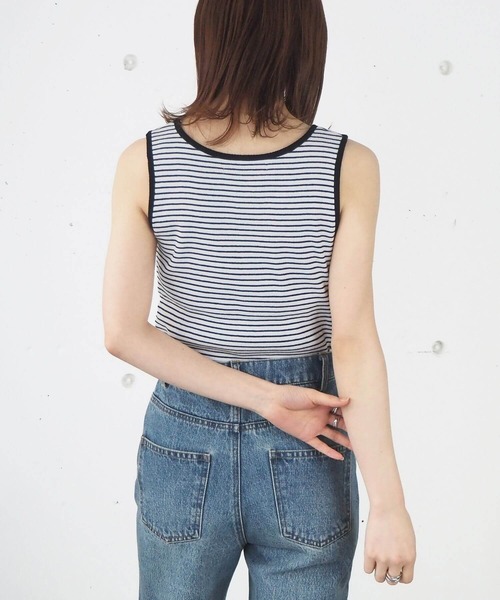 セール】カップ付きスクエアタンクトップ（タンクトップ