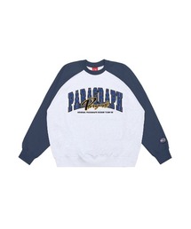 【PARAGRAPH/パラグラフ】22SS008 COLOR RAGLAN SWEATSHIRT