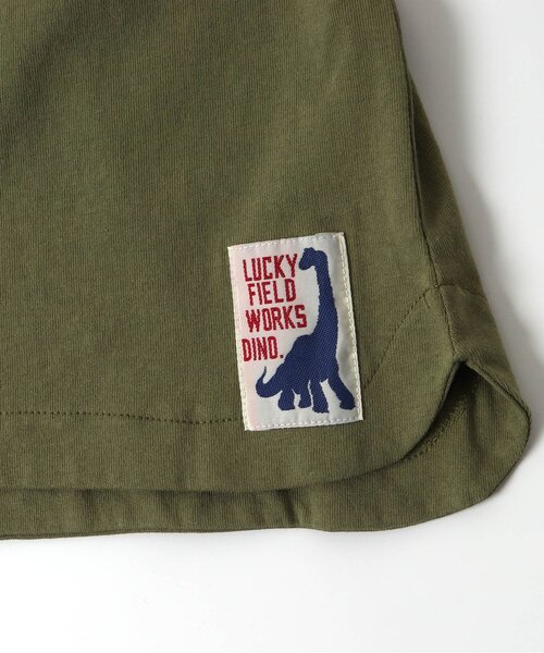 F.O.KIDS（エフオーキッズ）の「Dinosaur　Mosaic　Tシャツ（Tシャツ/カットソー・キッズ・グレー/カーキ/キナリ・90/100/110/120/80/130/95/140）」の20枚目の写真