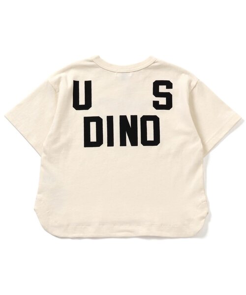 F.O.KIDS（エフオーキッズ）の「Dinosaur　Mosaic　Tシャツ（Tシャツ/カットソー・キッズ・グレー/カーキ/キナリ・90/100/110/120/80/130/95/140）」の14枚目の写真