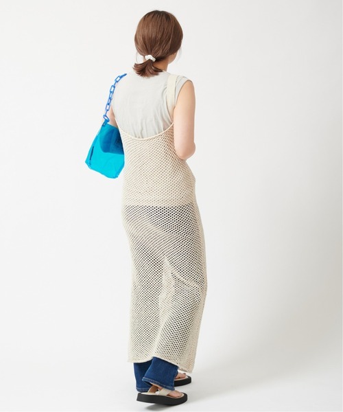 U by SPICK&SPAN(ユーバイスピックアンドスパン)の「ニットレースキャミドレス◆(ワンピース・レディース・ホワイト系その他・FREE)」の7枚目の写真