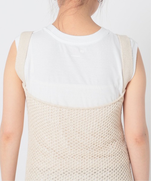 U by SPICK&SPAN(ユーバイスピックアンドスパン)の「ニットレースキャミドレス◆(ワンピース・レディース・ホワイト系その他・FREE)」の15枚目の写真