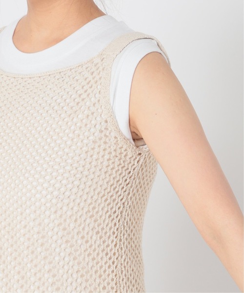 U by SPICK&SPAN(ユーバイスピックアンドスパン)の「ニットレースキャミドレス◆(ワンピース・レディース・ホワイト系その他・FREE)」の16枚目の写真