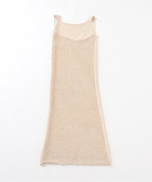 U by SPICK&SPAN(ユーバイスピックアンドスパン)の「ニットレースキャミドレス◆(ワンピース・レディース・ホワイト系その他・FREE)」の19枚目の写真