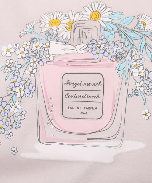 couture brooch（クチュールブローチ）の「◆【なめらかコットン100%、大人可愛いTシャツ】パルファムフレアスリーブTシャツ（Tシャツ/カットソー・レディース・ライトグレー/ブラック/ピンク/ライトブルー/オフホワイト/ホワイト系5・42/38/40/36）」の20枚目の写真