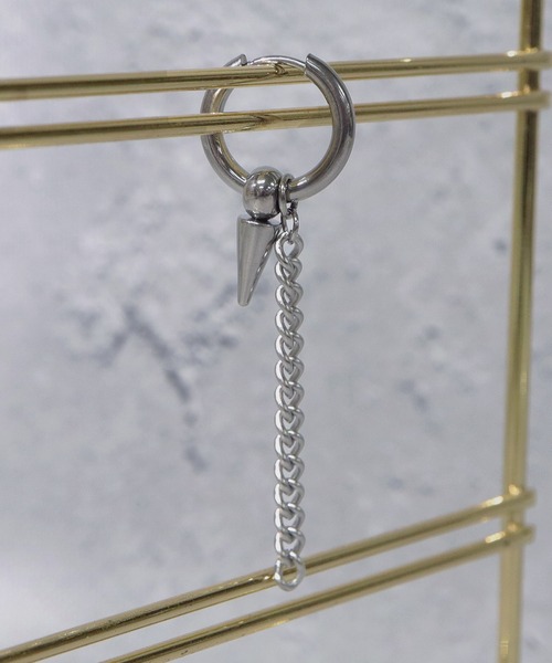 SBG（エスビー）の「SBG サージカルステンレスピアス（ピアス（片耳用）・メンズ・A/B/C/D/E/F/G/H/I/J/K/L/M/N/O/P/Q/R/S/T/U/V/W/X/Y/Z・FREE）」の3枚目の写真