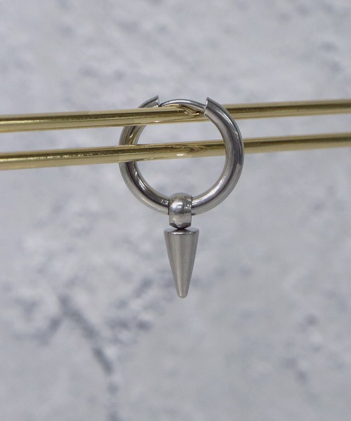 SBG（エスビー）の「SBG サージカルステンレスピアス（ピアス（片耳用）・メンズ・A/B/C/D/E/F/G/H/I/J/K/L/M/N/O/P/Q/R/S/T/U/V/W/X/Y/Z・FREE）」の6枚目の写真