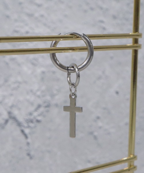 SBG（エスビー）の「SBG サージカルステンレスピアス（ピアス（片耳用）・メンズ・A/B/C/D/E/F/G/H/I/J/K/L/M/N/O/P/Q/R/S/T/U/V/W/X/Y/Z・FREE）」の10枚目の写真