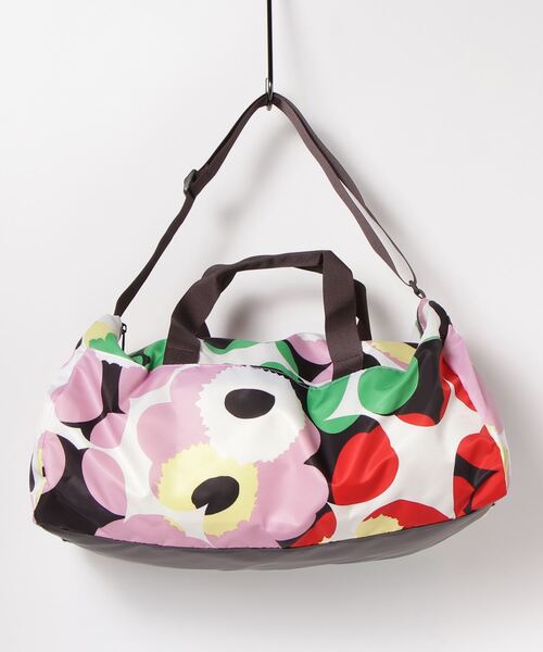 新品タグ付 adidas × マリメッコ ダッフルバッグ ボストンバッグ 花柄 adidas（アディダス）の「adidas × マリメッコ 総柄プリント