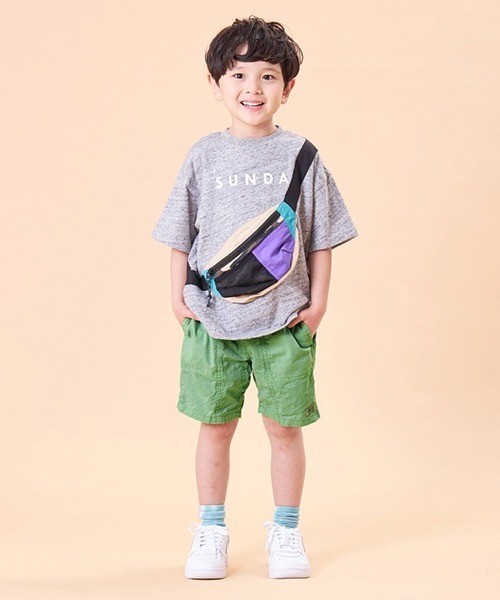 F.O.KIDS(エフオーキッズ)の「F.O.KIDS/エフオーキッズ カラーハーフパンツ ショーツ 半ズボン(チノパンツ・キッズ・ブラック/ベージュ/パープル/ブルー/グリーン・140/120)」の20枚目の写真