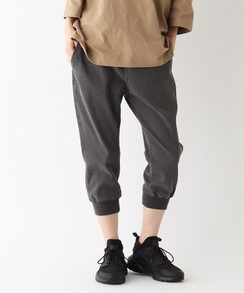 BASECONTROL（ベースコントロール）の「◆ストレッチジョガー 七分丈パンツ（その他パンツ・レディース・ライトブルー/ブラック/ベージュ/ネイビー/オリーブ/グリーン/アイボリー/ブラック系/グレー系/ブラウン系/アイボリー系/アイボリー系2/ネイビー系/ネイビー系2/ブルー系/ブルー系5・99）」の5枚目の写真