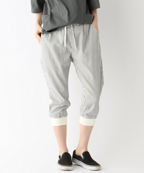 BASECONTROL（ベースコントロール）の「◆ストレッチジョガー 七分丈パンツ（その他パンツ・レディース・ライトブルー/ブラック/ベージュ/ネイビー/オリーブ/グリーン/アイボリー/ブラック系/グレー系/ブラウン系/アイボリー系/アイボリー系2/ネイビー系/ネイビー系2/ブルー系/ブルー系5・99）」の9枚目の写真