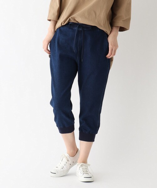 BASECONTROL（ベースコントロール）の「◆ストレッチジョガー 七分丈パンツ（その他パンツ・レディース・ライトブルー/ブラック/ベージュ/ネイビー/オリーブ/グリーン/アイボリー/ブラック系/グレー系/ブラウン系/アイボリー系/アイボリー系2/ネイビー系/ネイビー系2/ブルー系/ブルー系5・99）」の14枚目の写真