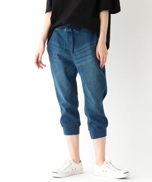 BASECONTROL（ベースコントロール）の「◆ストレッチジョガー 七分丈パンツ（その他パンツ・レディース・ライトブルー/ブラック/ベージュ/ネイビー/オリーブ/グリーン/アイボリー/ブラック系/グレー系/ブラウン系/アイボリー系/アイボリー系2/ネイビー系/ネイビー系2/ブルー系/ブルー系5・99）」の15枚目の写真