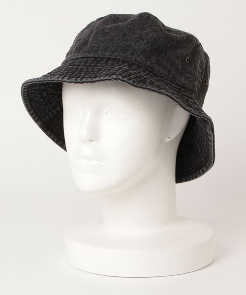 Iroquois(イロコイ)の「A MAN A BOY DENIM BUCKET HAT(ハット・メンズ・ブラック系その他/ライトインディゴブルー・2/3)」の11枚目の写真