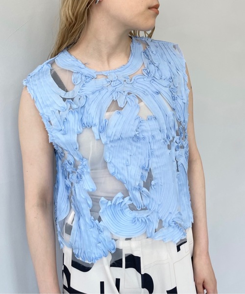 新品未使用　leinwände ノースリーブトップス eb16039282fcc6e3a8f89efb4d4d45