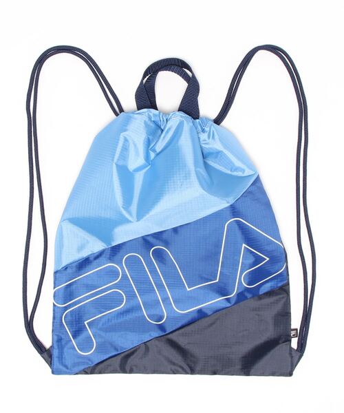 FILA(フィラ)の「【FILA:フィラ】ロゴナップサック(バックパック/リュック・メンズ・ブラック/ネイビー/カーキ/マルチ・FREE)」の13枚目の写真