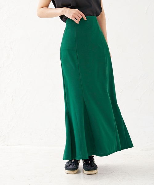 BELLUNA PLUS（ベルーナ）の「カットジョーゼットマーメイドスカート（スカート・レディース・ブラック/ブルー/グリーン/ライトグリーン・MEDIUM）」の20枚目の写真