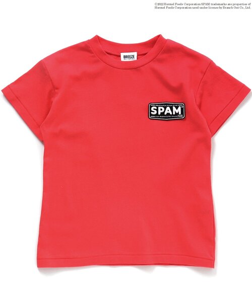 BREEZE（ブリーズ）の「WEB限定 SPAMコラボプリントTシャツ（Tシャツ
