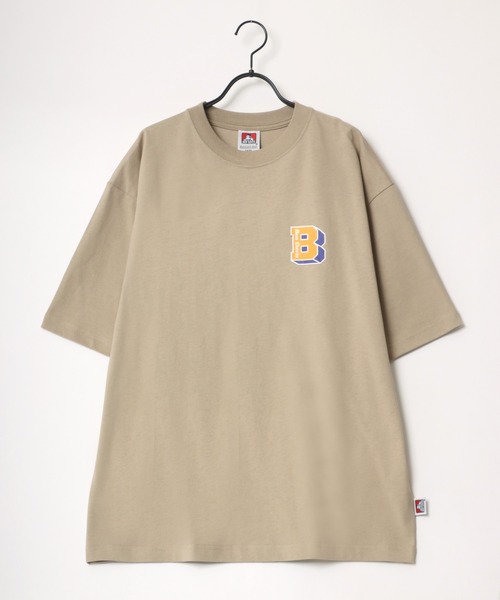 BEN DAVIS（ベンデイビス）の「BEN DAVIS/ベンデイビス ビッグシルエット バック刺繍 ランダムワッペン Tシャツ（Tシャツ/カットソー・メンズ・ホワイト/ブラック/ベージュ/グリーン・M/L/XL）」の21枚目の写真