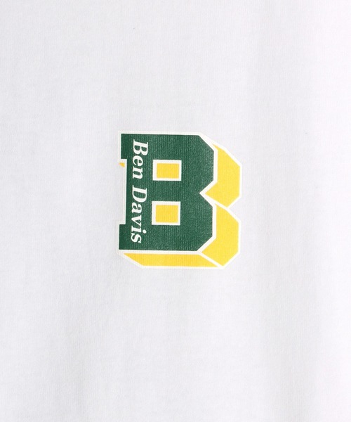 BEN DAVIS（ベンデイビス）の「BEN DAVIS/ベンデイビス ビッグシルエット バック刺繍 ランダムワッペン Tシャツ（Tシャツ/カットソー・メンズ・ホワイト/ブラック/ベージュ/グリーン・M/L/XL）」の16枚目の写真