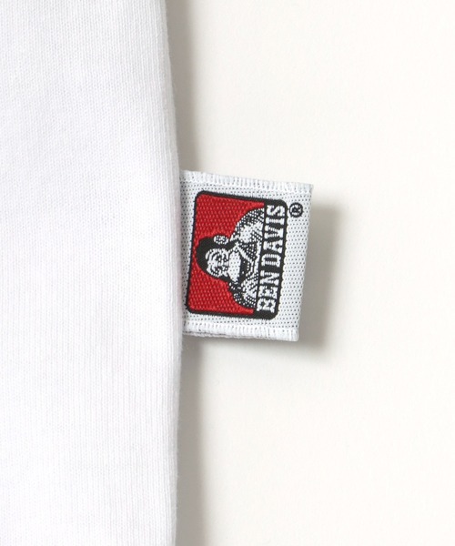 BEN DAVIS（ベンデイビス）の「BEN DAVIS/ベンデイビス ビッグシルエット バック刺繍 ランダムワッペン Tシャツ（Tシャツ/カットソー・メンズ・ホワイト/ブラック/ベージュ/グリーン・M/L/XL）」の12枚目の写真