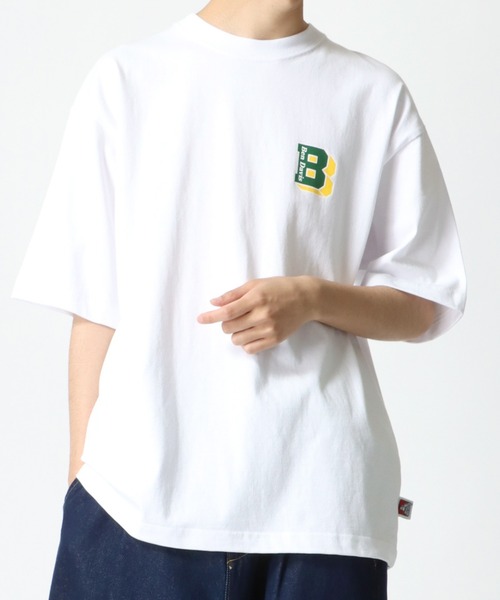 BEN DAVIS（ベンデイビス）の「BEN DAVIS/ベンデイビス ビッグシルエット バック刺繍 ランダムワッペン Tシャツ（Tシャツ/カットソー・メンズ・ホワイト/ブラック/ベージュ/グリーン・M/L/XL）」の10枚目の写真