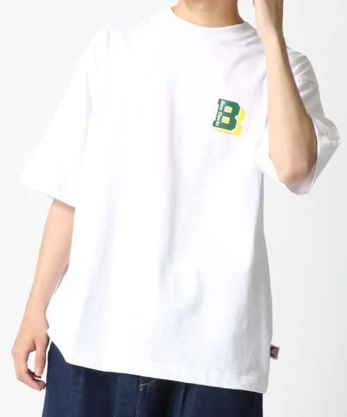 BEN DAVIS（ベンデイビス）の「BEN DAVIS/ベンデイビス ビッグシルエット バック刺繍 ランダムワッペン Tシャツ（Tシャツ/カットソー・メンズ・ホワイト/ブラック/ベージュ/グリーン・M/L/XL）」の11枚目の写真