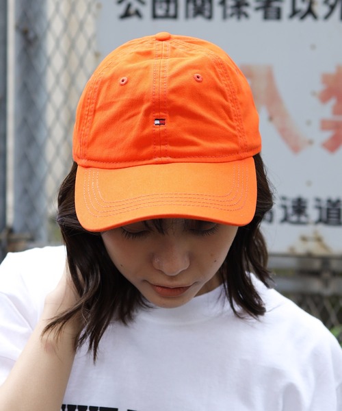 TOMMY HILFIGER（トミーヒルフィガー）の「TOMMY HILFIGER / トミーヒルフィガー AM MINI FLAG CAP ベースボール キャップ（キャップ・メンズ・ベージュ/ブラック/レッド/ネイビー/ゴールド/オレンジ/ブルー/グリーン・FREE）」の7枚目の写真