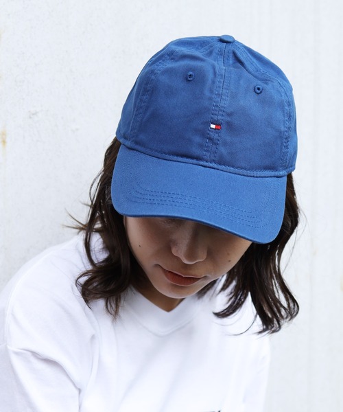 TOMMY HILFIGER（トミーヒルフィガー）の「TOMMY HILFIGER / トミーヒルフィガー AM MINI FLAG CAP ベースボール キャップ（キャップ・メンズ・ベージュ/ブラック/レッド/ネイビー/ゴールド/オレンジ/ブルー/グリーン・FREE）」の5枚目の写真
