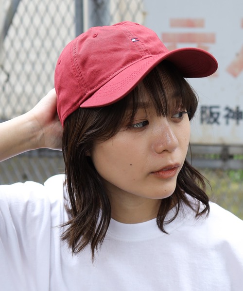 TOMMY HILFIGER（トミーヒルフィガー）の「TOMMY HILFIGER / トミーヒルフィガー AM MINI FLAG CAP ベースボール キャップ（キャップ・メンズ・ベージュ/ブラック/レッド/ネイビー/ゴールド/オレンジ/ブルー/グリーン・FREE）」の22枚目の写真