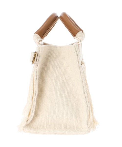 ALEXIA STAM（アリシアスタン）の「Patch Fringe Small Tote Bag/パッチフリンジスモールトートバック（トートバッグ・レディース・アイボリー・FREE）」の10枚目の写真