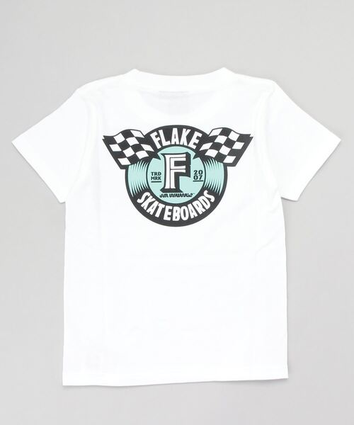 flake（フレーク）の「FLAKE S/S T-SHIRTS（Tシャツ/カットソー・キッズ・ブラック/ホワイト・130/140/150/160/120）」の3枚目の写真