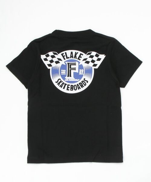 flake（フレーク）の「FLAKE S/S T-SHIRTS（Tシャツ/カットソー・キッズ・ブラック/ホワイト・130/140/150/160/120）」の4枚目の写真