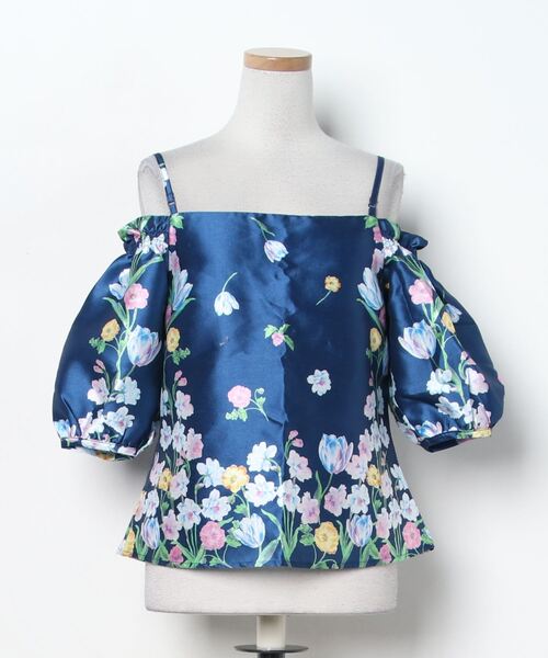 セール ブランド古着 花柄半袖ブラウス シャツ ブラウス Cherry Ann チェリーアン のファッション通販 Zozoused