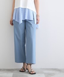 INDIVI（インディヴィ）の「◆【洗える/SETUP可能】デニム調ワイドパンツ（その他パンツ）」